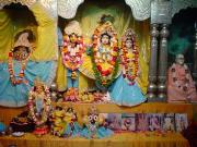 murti, templi, mathura sri Radha e Krishna